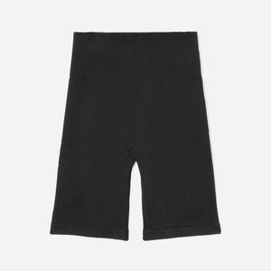 Everlane The Seamless Bike Short in Black